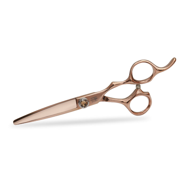 Professionelle 6-Zoll-Haarschneideschere aus Roségold